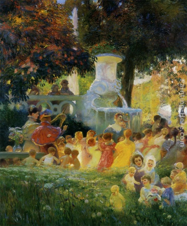 Gaston La Touche La ronde des enfants